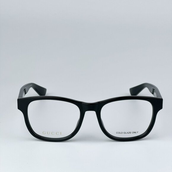 Gucci GG1344O 001 BRAND NEW Eyeglasses Black Square Men - Picture 1 of 12